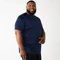 Big & Tall Tek Gear® Dry Tek Tee -Tek Gear Shop 3933692 Dress Blue