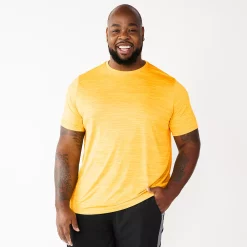 Big & Tall Tek Gear® Dry Tek Tee -Tek Gear Shop 3933692 Flash Yellow Orange