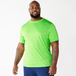 Big & Tall Tek Gear® Dry Tek Tee -Tek Gear Shop 3933692 Green Obsession