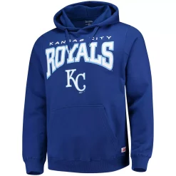 Men's Stitches Royal Kansas City Royals Team Pullover Hoodie -Tek Gear Shop 4137181 ALT2