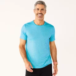 Men's Tek Gear® Core Dry Tek Tee 21 Men's Tek Gear® Core Dry Tek Tee -Tek Gear Shop 4671350 Aussie Blue Aqua