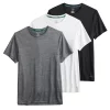 Men's Tek Gear® 3-Pack Dry Tek Tees -Tek Gear Shop 4790768 White Black Light Gray