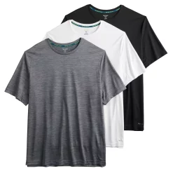 Big & Tall Tek Gear® 3-Pack Dry Tek Tees 11 Big & Tall Tek Gear® 3-Pack Dry Tek Tees -Tek Gear Shop 4791023 White Black Light Gray