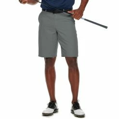 Men's Tek Gear® Solid Flat-Front Performance Golf Shorts