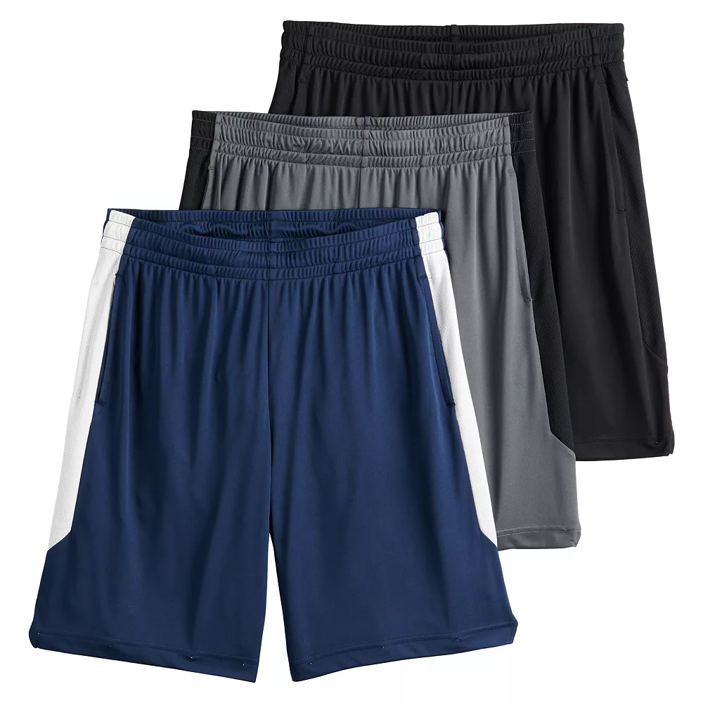 Men's Tek Gear® 3-Pack Dry Tek Shorts 4 Men's Tek Gear® 3-Pack Dry Tek Shorts - Image 2