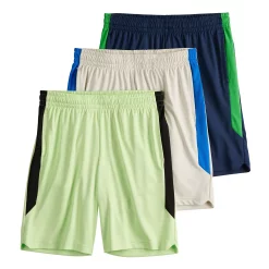 Men's Tek Gear® 3-Pack Dry Tek Shorts 18 Men's Tek Gear® 3-Pack Dry Tek Shorts -Tek Gear Shop 4840108 Green Navy Sahara Wind