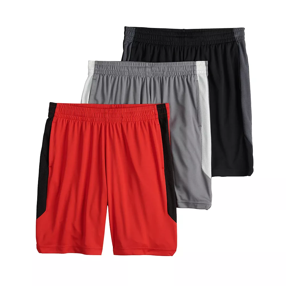 Men's Tek Gear® 3-Pack Dry Tek Shorts 8 Men's Tek Gear® 3-Pack Dry Tek Shorts - Image 6