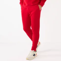 Men's Tek Gear® Ultra Soft Fleece Joggers -Tek Gear Shop 4952247 Cherry Cocktail