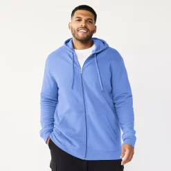 Big & Tall Tek Gear® Ultra Soft Fleece Hoodie -Tek Gear Shop 4957647 Aubrey Purple