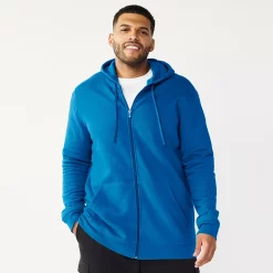Big & Tall Tek Gear® Ultra Soft Fleece Hoodie -Tek Gear Shop 4957647 Elegant Blue