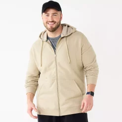 Big & Tall Tek Gear® Ultra Soft Fleece Hoodie -Tek Gear Shop 4957647 Nolan Beige