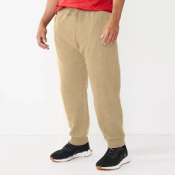 Big & Tall Tek Gear® Ultra Soft Fleece Joggers -Tek Gear Shop 4957793 Nolan Beige