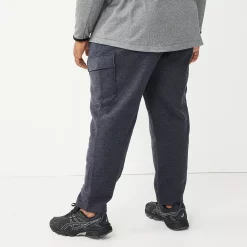 Big & Tall Tek Gear® Fleece Cargo Pants -Tek Gear Shop 4959385 ALT