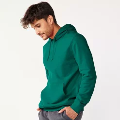 Men's Tek Gear® Ultra Soft Fleece Hoodie 21 Men's Tek Gear® Ultra Soft Fleece Hoodie -Tek Gear Shop 4972082 Blackout Green