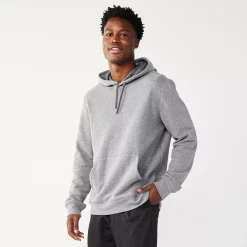 Men's Tek Gear® Ultra Soft Fleece Hoodie 15 Men's Tek Gear® Ultra Soft Fleece Hoodie -Tek Gear Shop 4972082 Grey Light