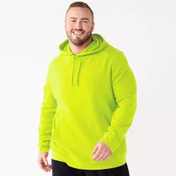 Big & Tall Tek Gear® Ultra Soft Pullover Hoodie -Tek Gear Shop 4972228 Lavish Lime