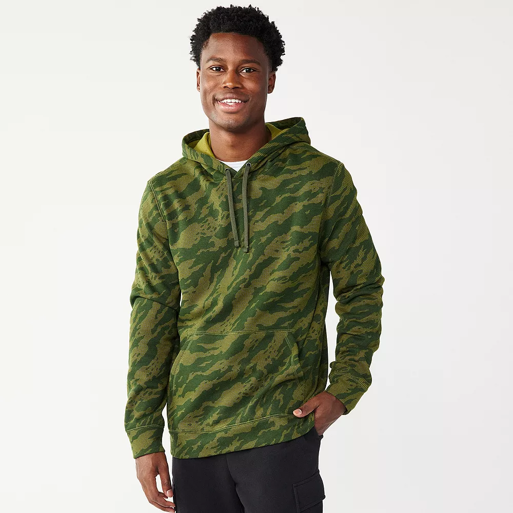 Men's Tek Gear® Camo Fleece Hoodie 3 Men's Tek Gear® Camo Fleece Hoodie