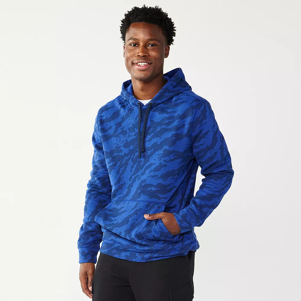 Men's Tek Gear® Camo Fleece Hoodie 4 Men's Tek Gear® Camo Fleece Hoodie - Image 2