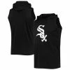 Men's Stitches Black Chicago White Sox Sleeveless Pullover Hoodie -Tek Gear Shop 5006946