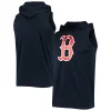 Men's Stitches Navy Boston Red Sox Sleeveless Pullover Hoodie -Tek Gear Shop 5006990