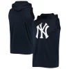 Men's Stitches Navy New York Yankees Sleeveless Pullover Hoodie -Tek Gear Shop 5007147