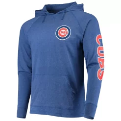 Men's Stitches Heathered Royal Chicago Cubs Hit Raglan Pullover Hoodie 7 Men's Stitches Heathered Royal Chicago Cubs Hit Raglan Pullover Hoodie -Tek Gear Shop 5039149 ALT2