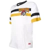 Men's Stitches White Pittsburgh Pirates Cooperstown Collection V-Neck Jersey -Tek Gear Shop 5039562