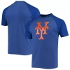 Men's Stitches Heathered Royal New York Mets Raglan T-Shirt -Tek Gear Shop 5072041