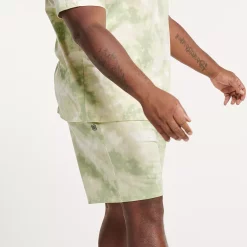 Men's Big & Tall FLX 7" Leisure Shorts 7 Men's Big & Tall FLX 7" Leisure Shorts -Tek Gear Shop 5211440 Mint Dye