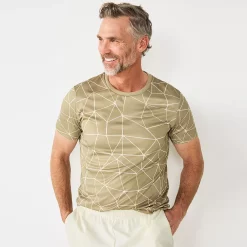 Men's Tek Gear® Dry Tek Printed Tee 23 Men's Tek Gear® Dry Tek Printed Tee -Tek Gear Shop 5223988 Beige Mosaic Geo