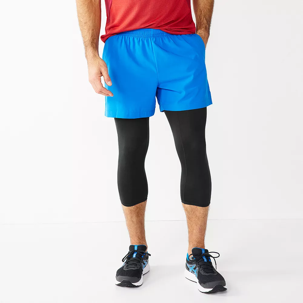 Men's Tek Gear® Three-Quarter Base Layer Leggings 3 Men's Tek Gear® Three-Quarter Base Layer Leggings