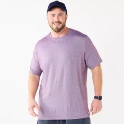 Big & Tall Tek Gear® Core Tee -Tek Gear Shop 5237684 Ruby Purple