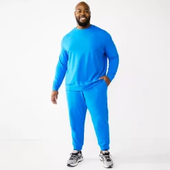 Big & Tall Tek Gear® French-Terry Joggers -Tek Gear Shop 5240485 ALT9