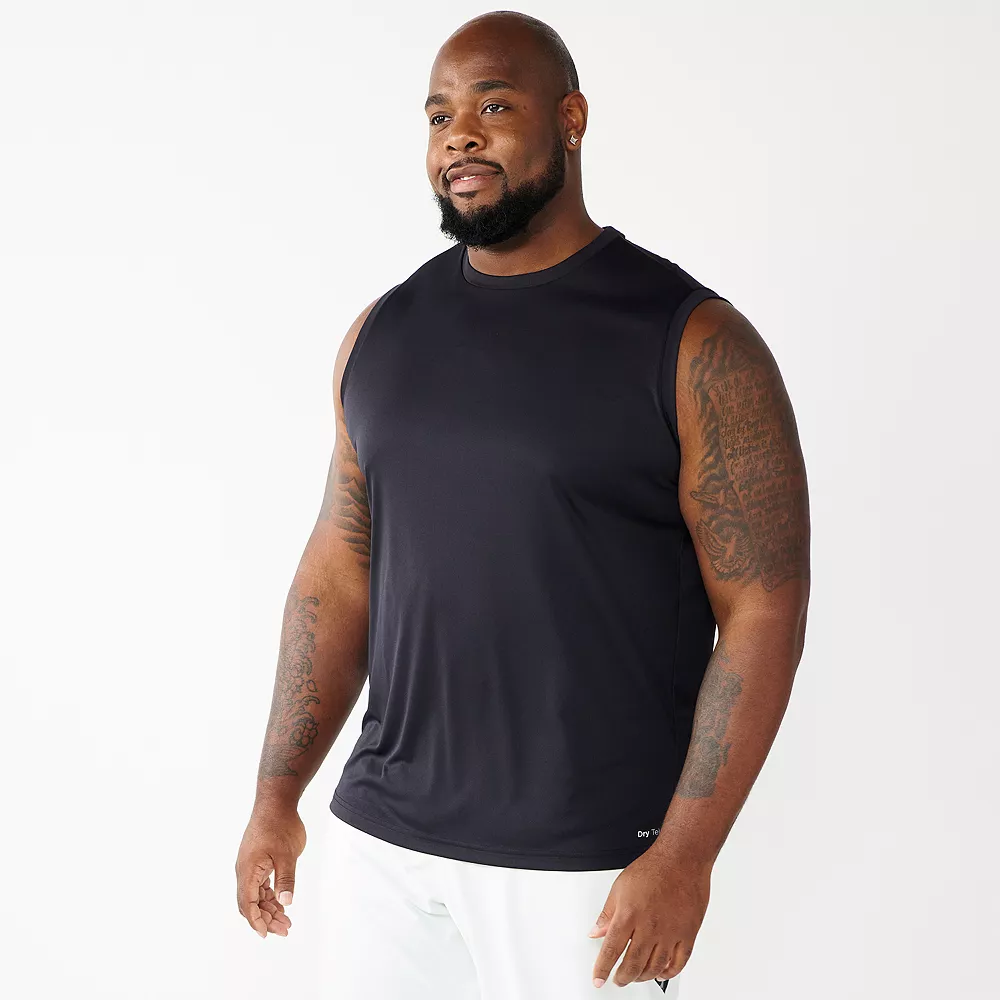 Big & Tall Tek Gear® 3-Pack Dry Tek Muscle Tee 6 Big & Tall Tek Gear® 3-Pack Dry Tek Muscle Tee - Image 4