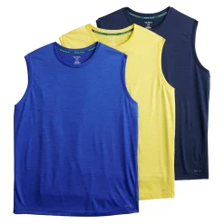Big & Tall Tek Gear® 3-Pack Dry Tek Muscle Tee 9 Big & Tall Tek Gear® 3-Pack Dry Tek Muscle Tee -Tek Gear Shop 5261631 Blue Yellow Navy