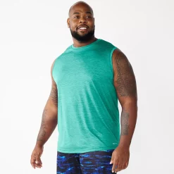 Big & Tall Tek Gear® Dry Tek Muscle Tee -Tek Gear Shop 5261797 Island Shores Teal