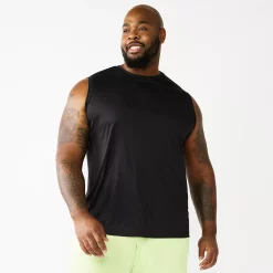 Big & Tall Tek Gear® Dry Tek Muscle Tee -Tek Gear Shop 5261797 Mineral Black