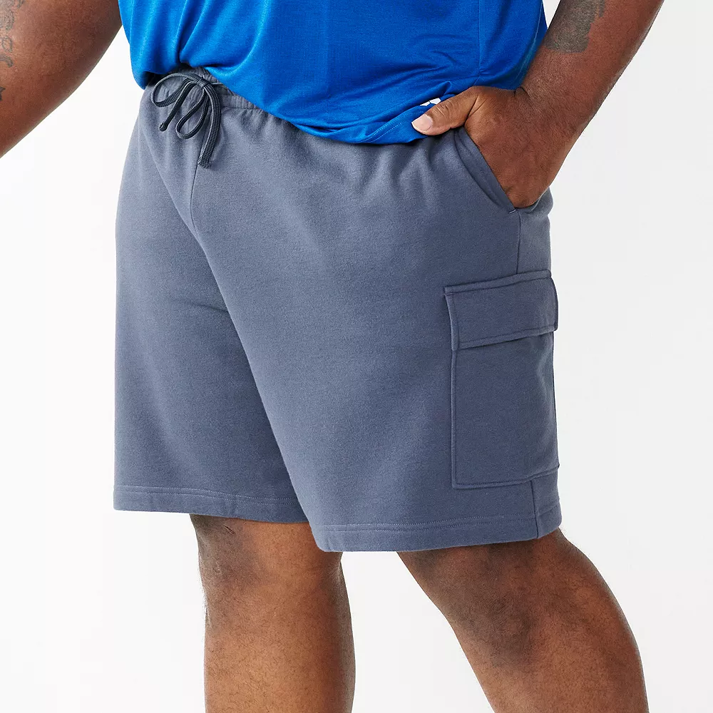 Big & Tall Tek Gear® Ultra Soft Fleece Cargo Shorts 4 Big & Tall Tek Gear® Ultra Soft Fleece Cargo Shorts - Image 2
