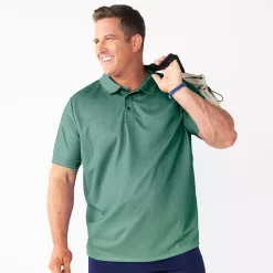 Big & Tall Tek Gear® Ref-Fit Fashion Polo -Tek Gear Shop 5268172 Gradient Green