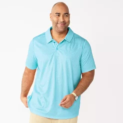 Big & Tall Tek Gear® Ref-Fit Fashion Polo -Tek Gear Shop 5268173 Light Blue
