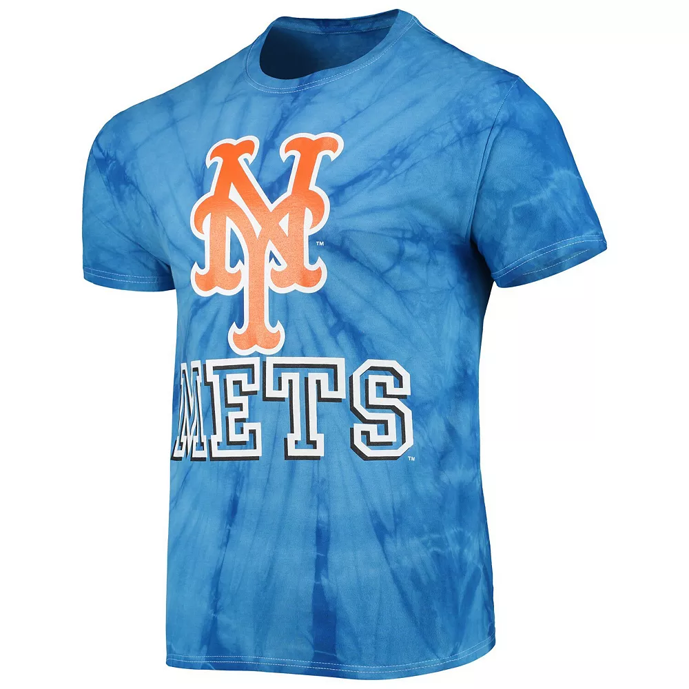 Men's Stitches Royal New York Mets Spider Tie-Dye T-Shirt 5 Men's Stitches Royal New York Mets Spider Tie-Dye T-Shirt - Image 3
