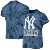 Men's Stitches Navy New York Yankees Spider Tie-Dye T-Shirt -Tek Gear Shop 5367641