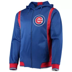 Men's Stitches Royal/Red Chicago Cubs Team Full-Zip Hoodie -Tek Gear Shop 5385177 ALT2