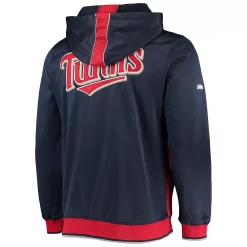 Men's Stitches Navy/Red Minnesota Twins Team Full-Zip Hoodie -Tek Gear Shop 5386490 ALT3