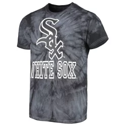 Men's Stitches Black Chicago White Sox Spider Tie-Dye T-Shirt -Tek Gear Shop 5425268 ALT2