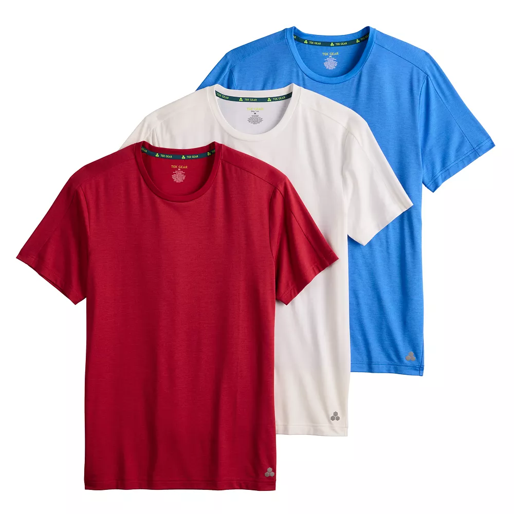 Men's Tek Gear® 3-Pack Core Tee Set 5 Men's Tek Gear® 3-Pack Core Tee Set - Image 3