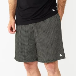 Men's Tek Gear® Two-Tone Mesh Shorts -Tek Gear Shop 5569340 Electric Black