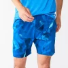 Men's Tek Gear® Printed Woven Shorts -Tek Gear Shop 5614368 Indigo Bold Strokes