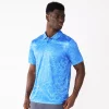 Men's Tek Gear® Fashion Polo -Tek Gear Shop 5642100 Topography Blue