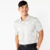 Men's Tek Gear® Slim-Fit Topographic Print Polo